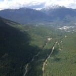 The valley between Whistler and Blackcomb. Copyright 2015 Ariel F. Hubbard www.arielhubbard.com